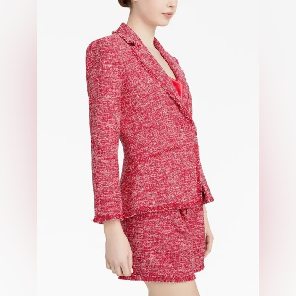 Cinq A Sept Katrice Tailo Bouclé Shorts Size 12 $225 - Picture 4 of 5